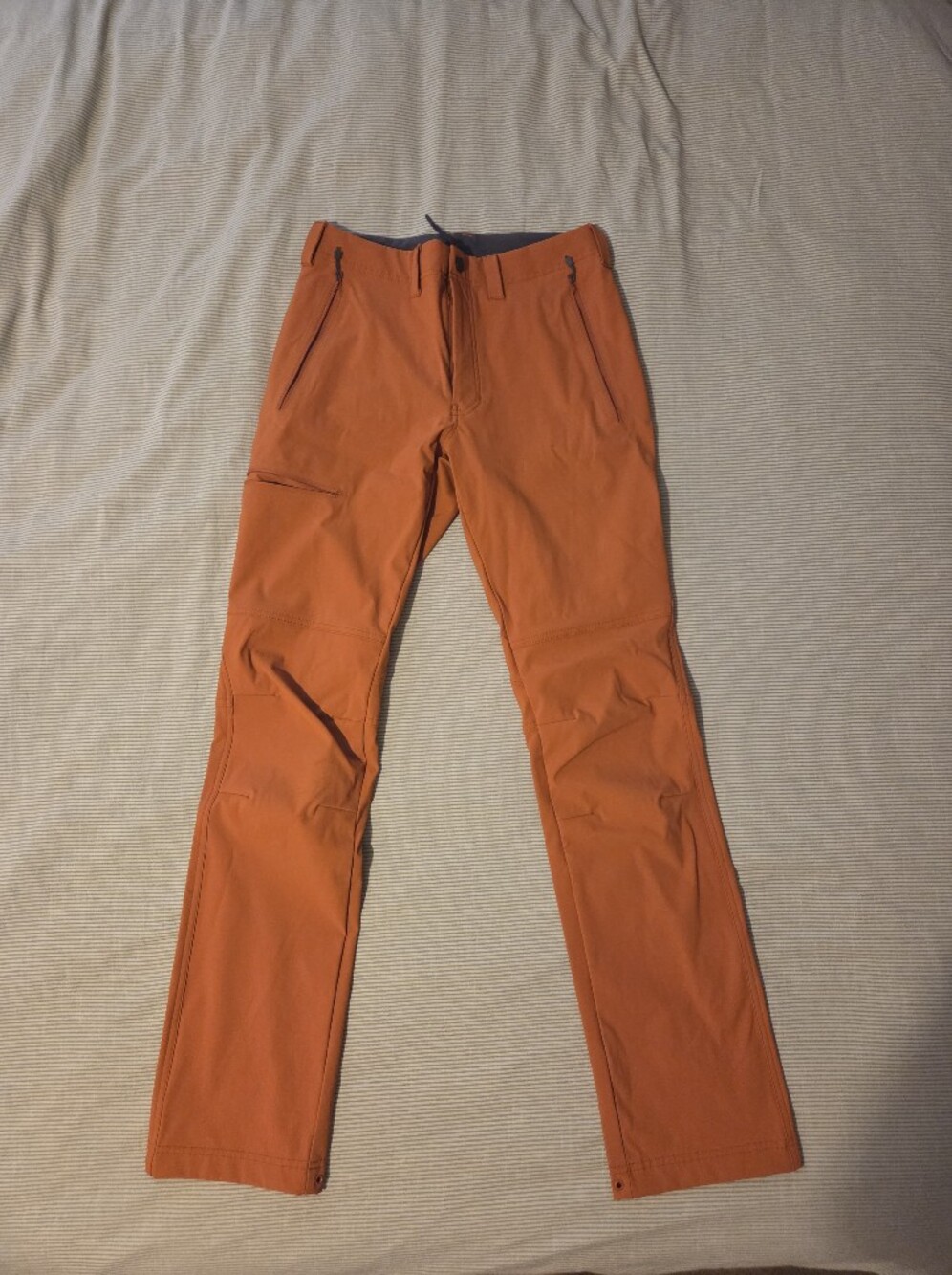MEC Men's Cargo Pants in Rust Orange